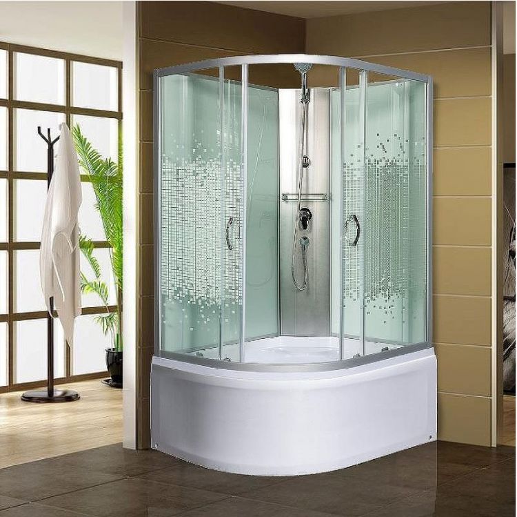 Душевая кабина Мономах Б/К 100x80x44 МЗ R 10000005830 без гидромассажа