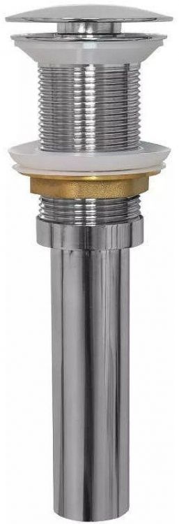 Донный клапан Comforty DK-01CH 00-00018884 click-clack Хром