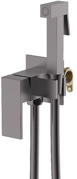 Гигиенический душ со смесителем Splenka S98.52.07 Серый матовый