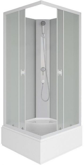 Душевая кабина Niagara Promo 100x100 P100/26Q/MT/BK без гидромассажа