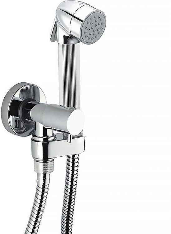 Гигиенический душ с запорным вентилем Bossini Nikita Gom E57004B.030 Хром Гигиенический душ с запорным вентилем Bossini Nikita Gom E57004B.030 Хром