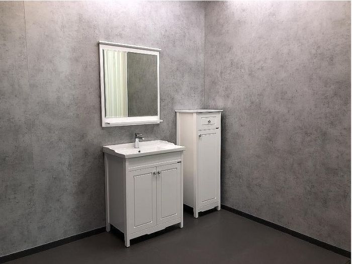 Зеркало Comforty Тбилиси 70 00003132631 Белый глянец
