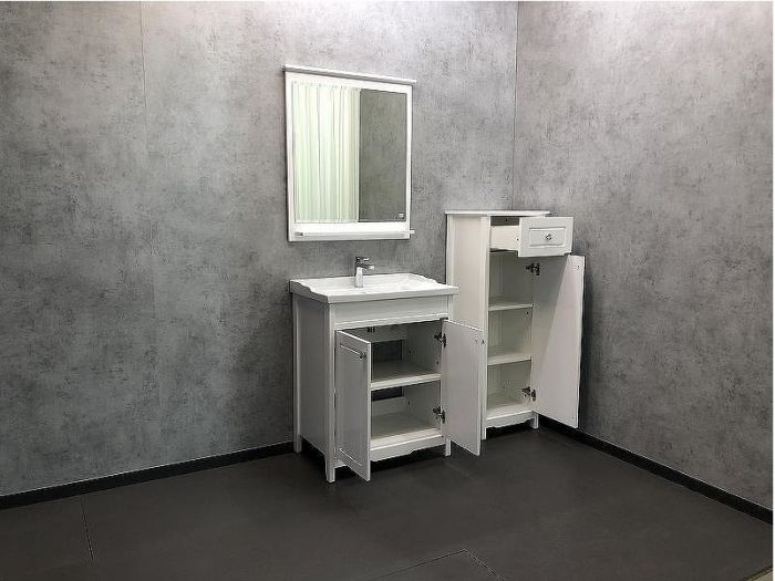 Зеркало Comforty Тбилиси 70 00003132631 Белый глянец