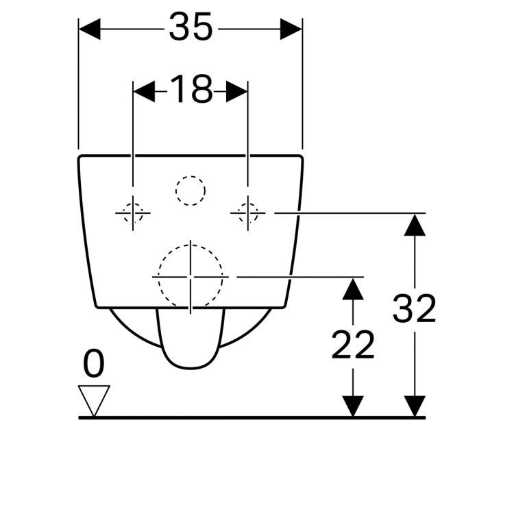 Унитаз подвесной Geberit it!, 201950000 Унитаз подвесной Geberit it!, 201950000
