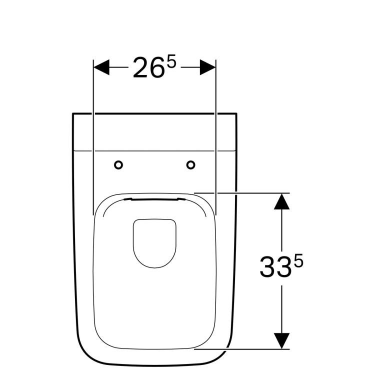Унитаз подвесной Geberit it!, 201950000 Унитаз подвесной Geberit it!, 201950000