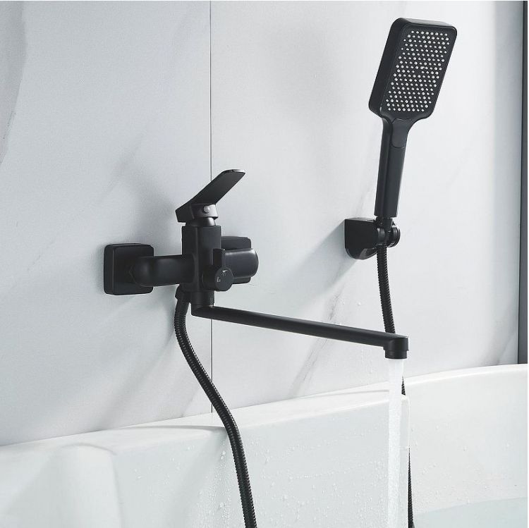 Смеситель для ванны Shevanik S9922H универсальный цвет Черный Смеситель для ванны Shevanik S9922H универсальный цвет Черный