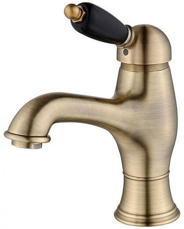 Смеситель для раковины Caprigo Adria-Uno Black Edition 02B-520-vot Бронза Смеситель для раковины Caprigo Adria-Uno Black Edition 02B-520-vot Бронза