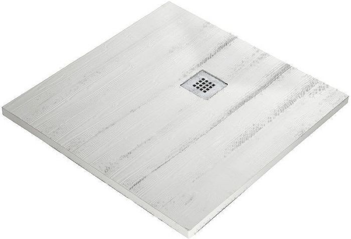 Душевой поддон из искусственного камня WasserKRAFT Aller 90x90 10T03 Слоновая кость матовая