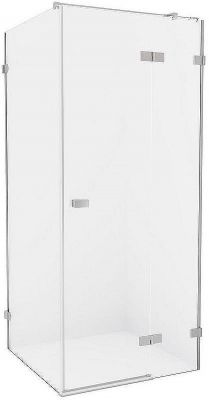 Душевой уголок New Trendy Avexa Chrome 100х90 R EXK-1484 профиль Хром стекло прозрачное