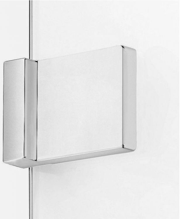 Душевой уголок New Trendy Avexa Chrome 100х90 R EXK-1484 профиль Хром стекло прозрачное