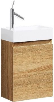 Тумба под раковину Aqwella Леон 40 Ln-MP.01.04/DS подвесная Дуб сонома