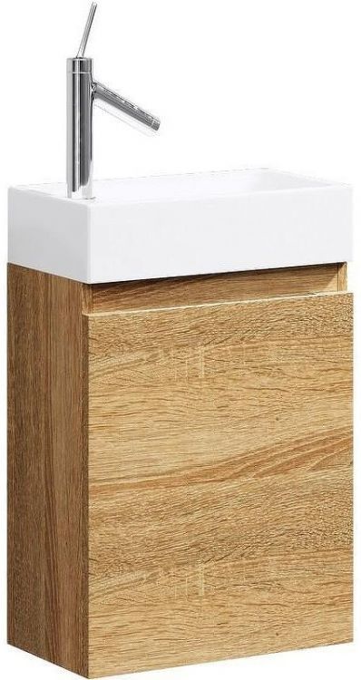 Тумба под раковину Aqwella Леон 40 Ln-MP.01.04/DS подвесная Дуб сонома Тумба под раковину Aqwella Леон 40 Ln-MP.01.04/DS подвесная Дуб сонома