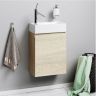Тумба под раковину Aqwella Леон 40 Ln-MP.01.04/DS подвесная Дуб сонома Тумба под раковину Aqwella Леон 40 Ln-MP.01.04/DS подвесная Дуб сонома