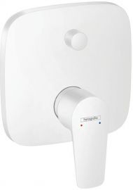 Hansgrohe Talis E Встраиваемый смеситель для ванны, внешняя часть, цвет: белый матовый