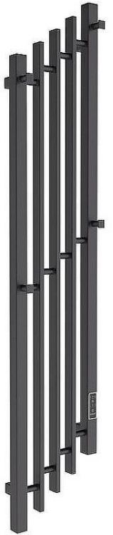 Электрический полотенцесушитель Melodia della vita Desire Cascade Ferrum 120х23 П5 MTRDCF12023bk Черный