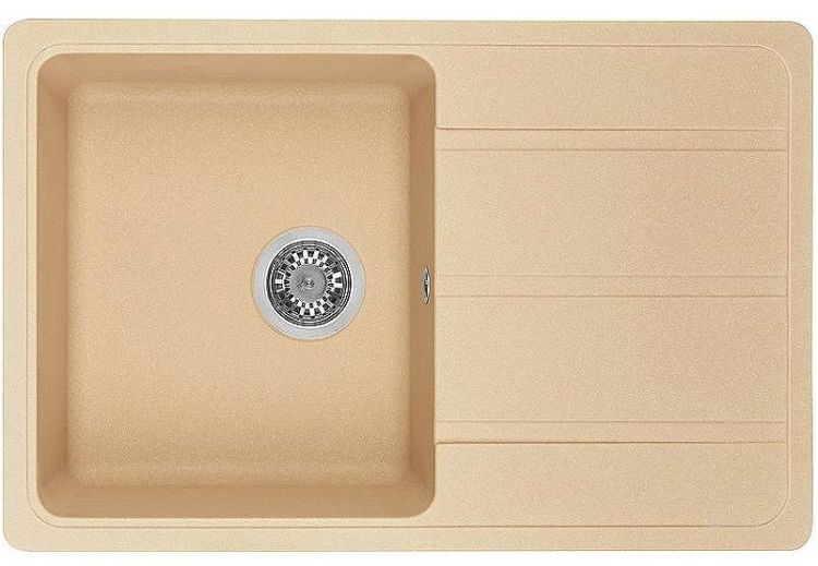 Кухонная мойка Aquaton Аманда 78 1A712832AD260 Латте