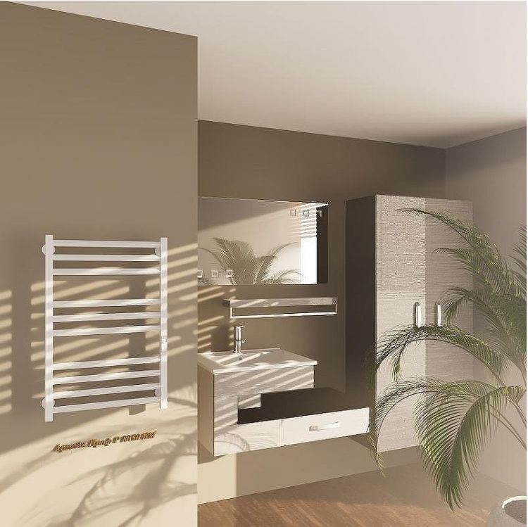 Электрический полотенцесушитель Altasan АрмадаПроф 80х50 АрмадаПрофР8050БМ Белый матовый