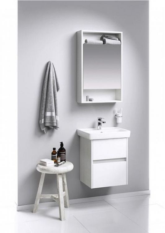 Тумба под раковину Aqwella Сити 50 CI0105DK Дуб канадский