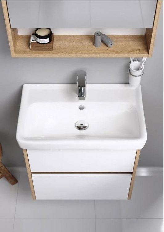 Тумба под раковину Aqwella Сити 50 CI0105DK Дуб канадский