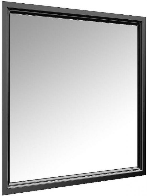 Зеркало Kerama Marazzi Pompei 80 PO.mi.80\BLK с подсветкой Черное глянцевое с бесконтактным выключателем