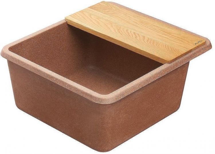 Кухонная мойка Aquaton Беллис 57 1A724932BS270 Терракот Кухонная мойка Aquaton Беллис 57 1A724932BS270 Терракот