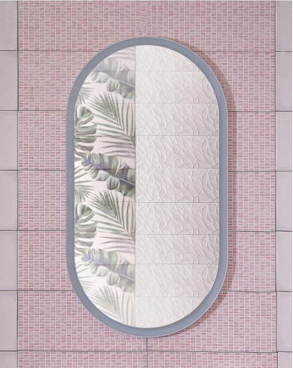 Зеркало Бриклаер Вега 55 4627125415715 с подсветкой с сенсорным выключателем и подогревом