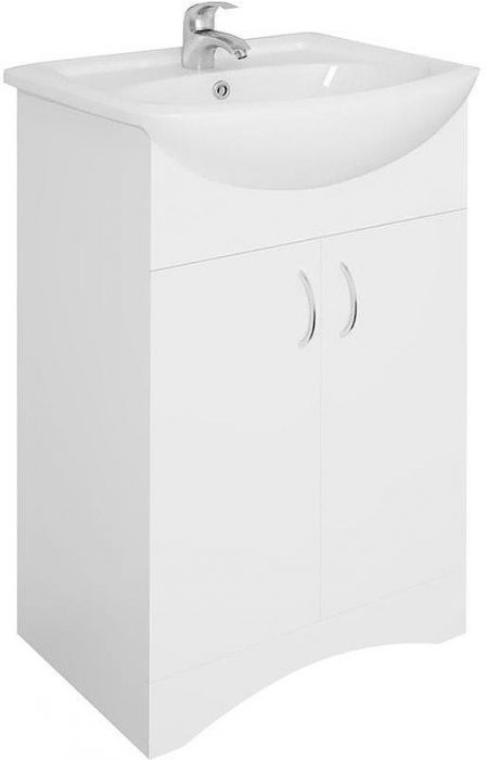 Тумба под раковину 1MarKa Уют 50Н Белая