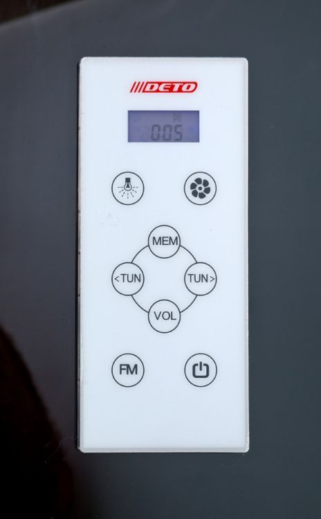 Душевая кабина Deto Z900 MICTIC 90x90x220