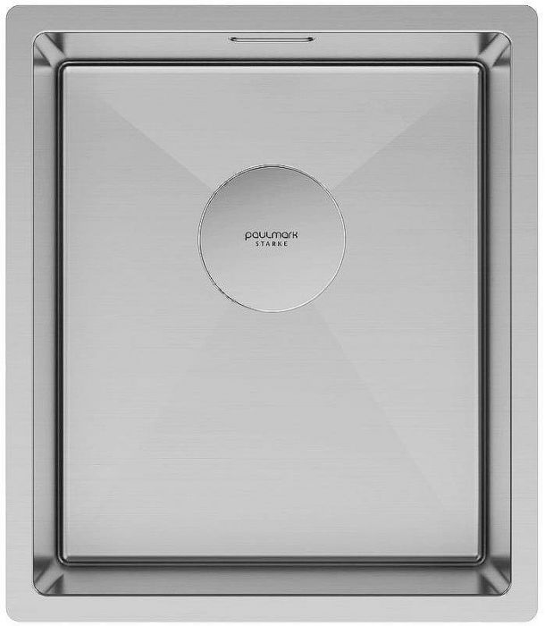 Кухонная мойка Paulmark Next 38 Uni PM213844-BS Брашированная сталь