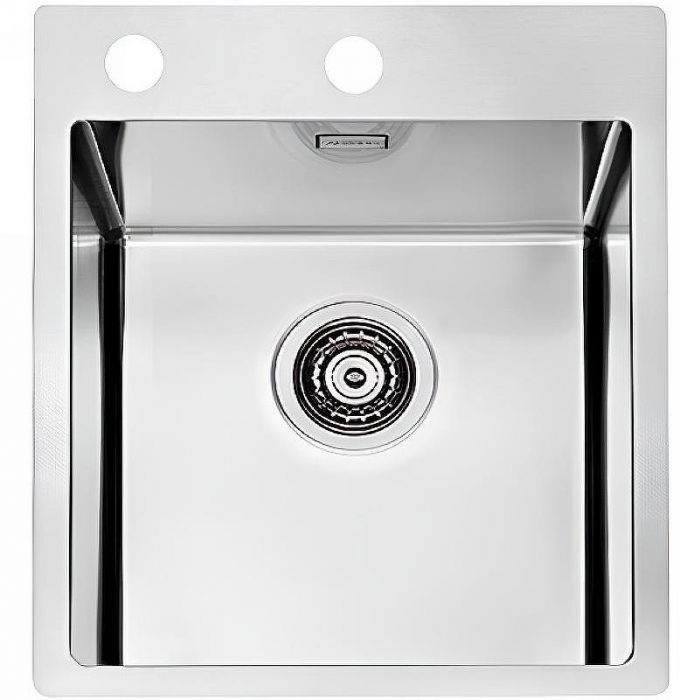 Кухонная мойка Alveus Pure 10 KMB-90 405x525 1103607 Брашированная сталь