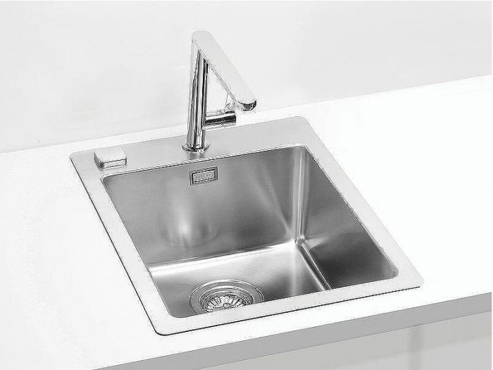 Кухонная мойка Alveus Pure 10 KMB-90 405x525 1103607 Брашированная сталь