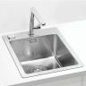 Кухонная мойка Alveus Pure 10 KMB-90 405x525 1103607 Брашированная сталь Кухонная мойка Alveus Pure 10 KMB-90 405x525 1103607 Брашированная сталь