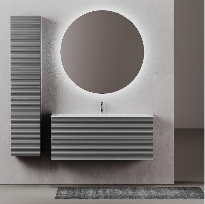 Тумба под раковину Sancos Folk 120 FL120GS подвесная Grey soft