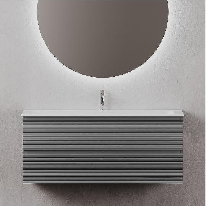 Тумба под раковину Sancos Folk 120 FL120GS подвесная Grey soft