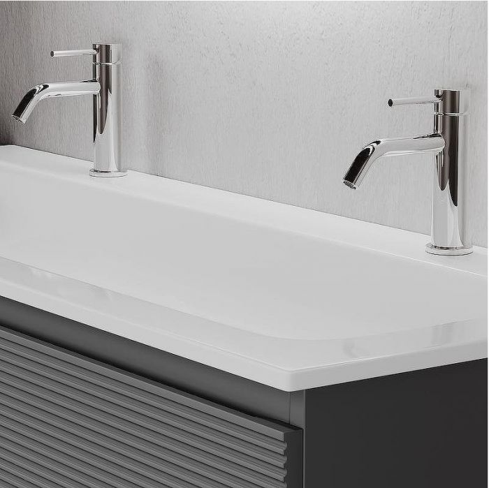 Тумба под раковину Sancos Folk 120 FL120GS подвесная Grey soft