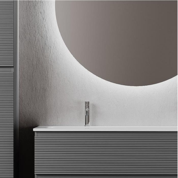 Тумба под раковину Sancos Folk 120 FL120GS подвесная Grey soft