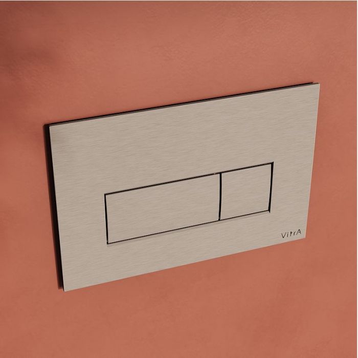 Клавиша смыва Vitra Root Square 740-2395 Никель