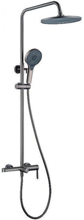 Душевая система Royce Voodoo RCS-113101GR Оружейная сталь