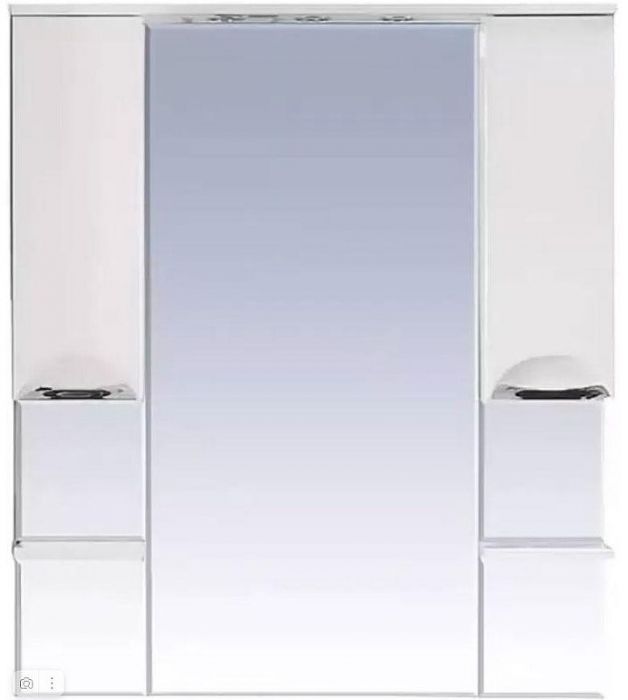 Зеркало со шкафом Brevita София 120 П-Соф02120-011Св с подсветкой Белое