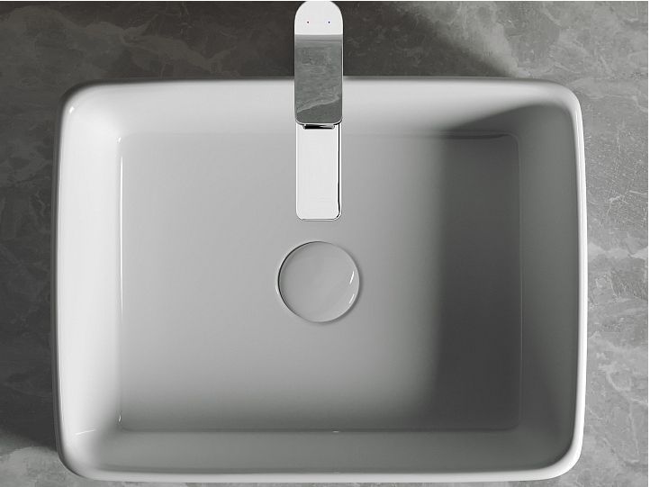 Умывальник CERAMICANOVA Element чаша накладная прямоугольная CN6037
