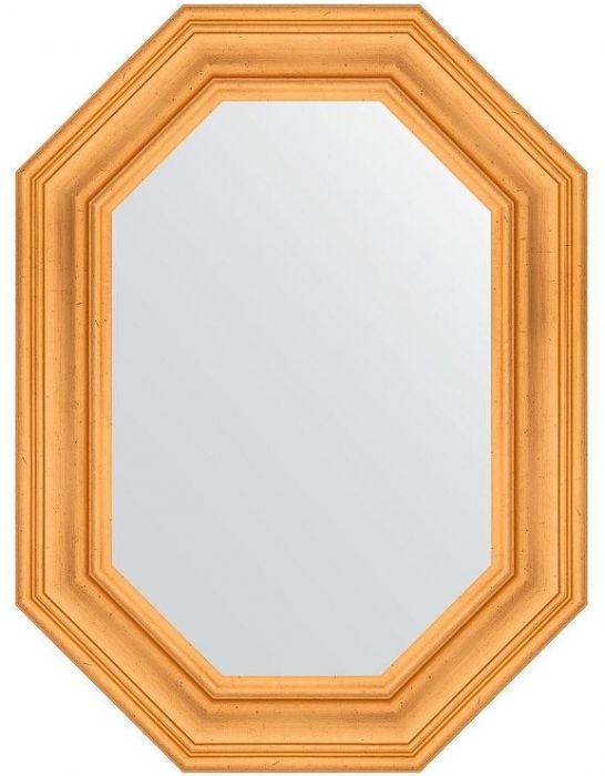 Зеркало Evoform Octagon 59х79 BY 7206 в багетной раме - Травленое золото 99
