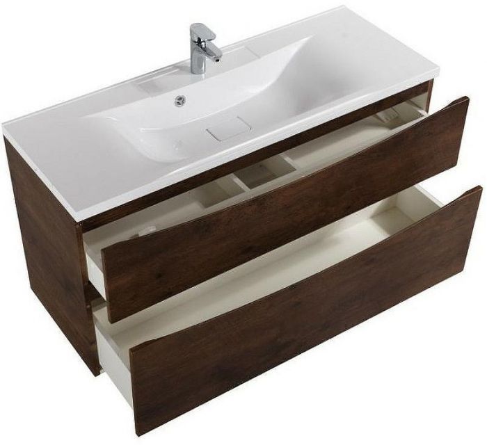 Тумба под раковину BelBagno Marino 120 MARINO-H60-1200-2C-SO-RW-P подвесная Rovere Moro