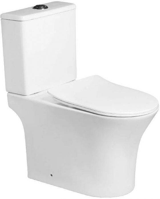 Унитаз компакт SantiLine SL-5022 с бачком и сиденьем Микролифт