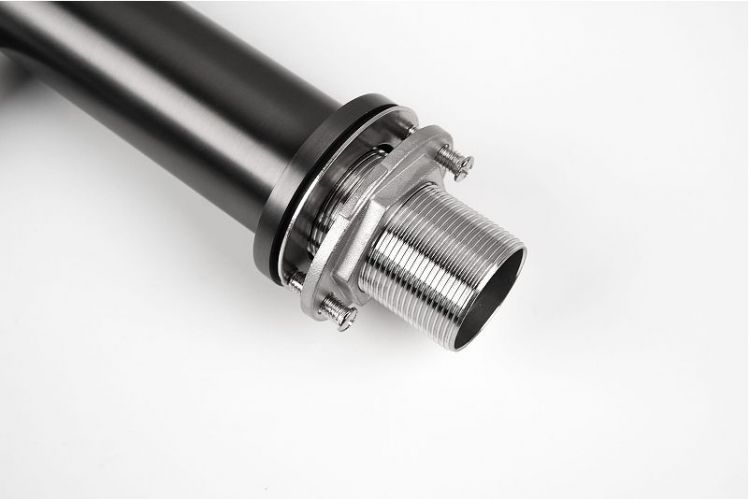 Смеситель для раковины Knotlor Eclipse SS-20/GM цвет Вороненая сталь