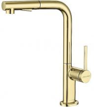 Смеситель для кухни Paulmark Neo Ne214419-G Золото