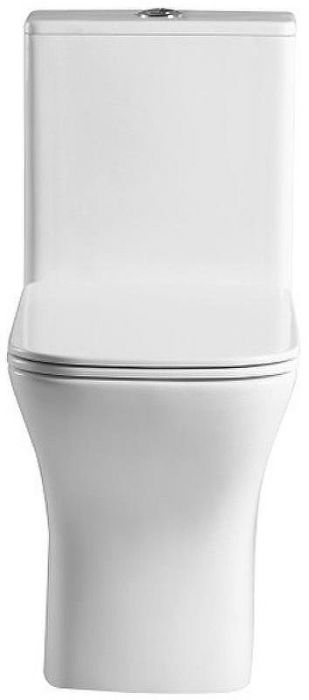 Унитаз моноблок Royce Viva RCT-151406WH с сиденьем Микролифт