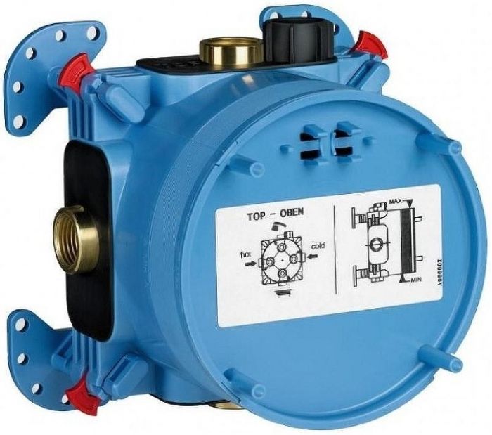 Душевая система Ideal Standard Ceraline BD193XG Черная матовая
