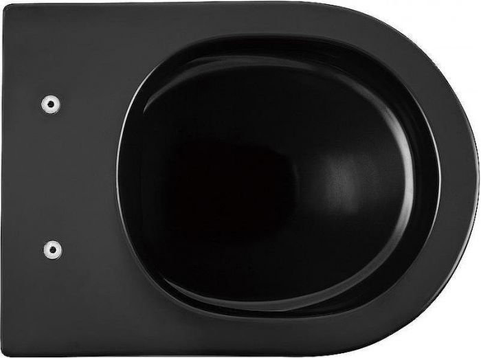 Унитаз Abber Bequem AC1102MB подвесной Черный матовый с сиденьем Микролифт