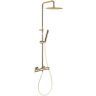 Душевая система Ramonsoler Alexia 365402RM250OC с термостатом Золото брашированное