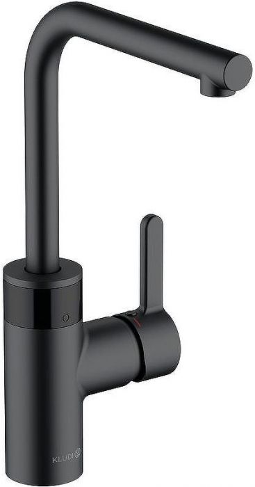 Смеситель для кухни Kludi E-Go 422306675 Черный матовый
